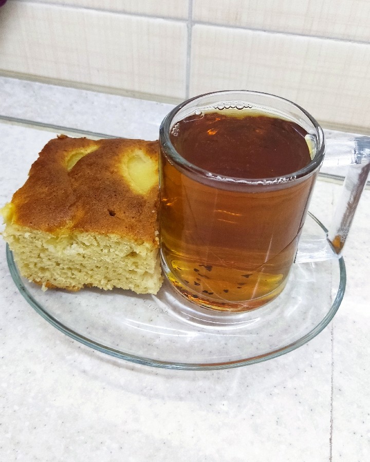 عکس کیک زردآلو