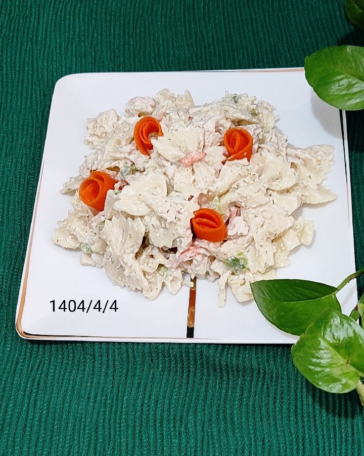 عکس سالاد ماکارانی