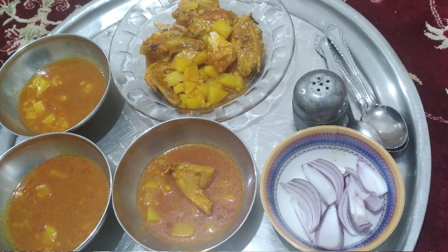 عکس آبگوشت مرغ