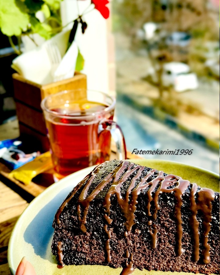 کیک خیس شکلاتی 