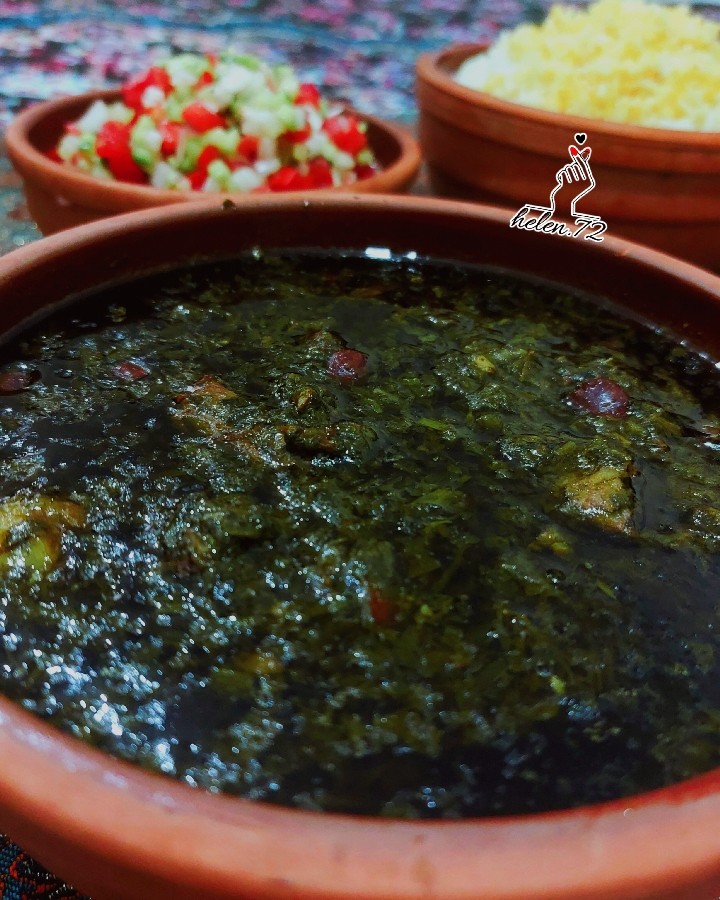 عکس خورش قورمه سبزی 