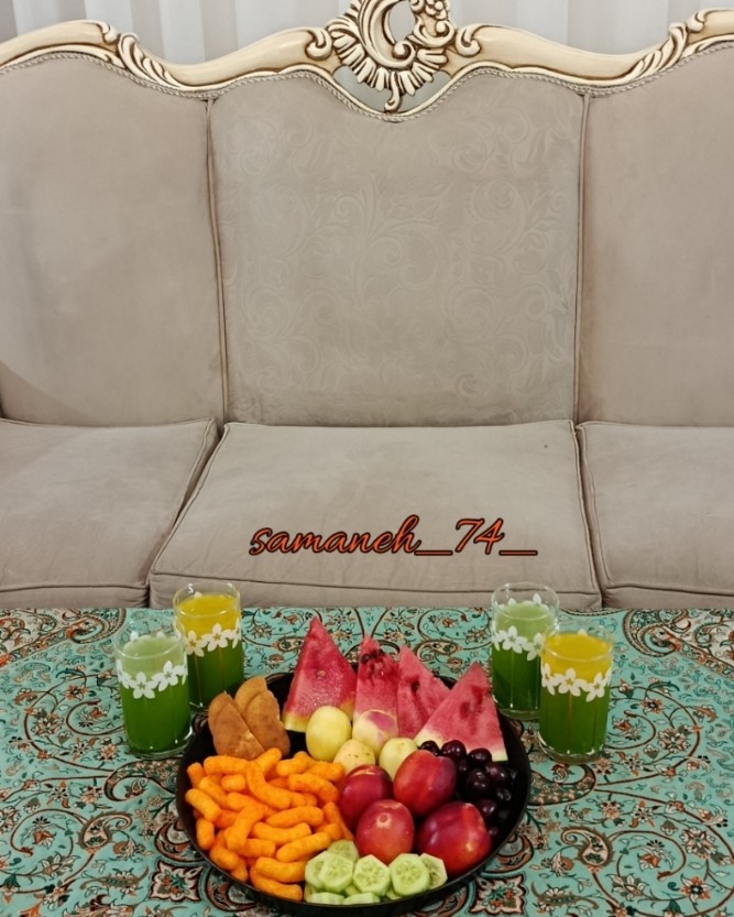 عکس سینی مزه