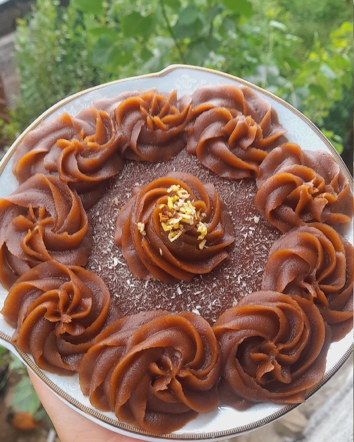 عکس حلوا قهوه