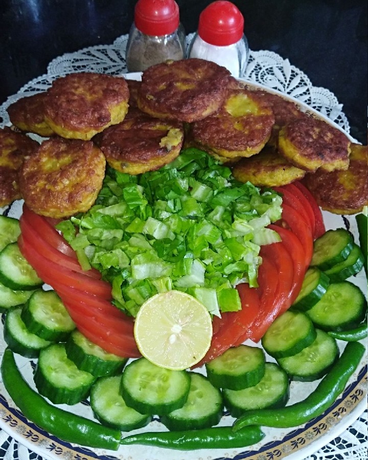 عکس کوکو سیب زمینی پخته