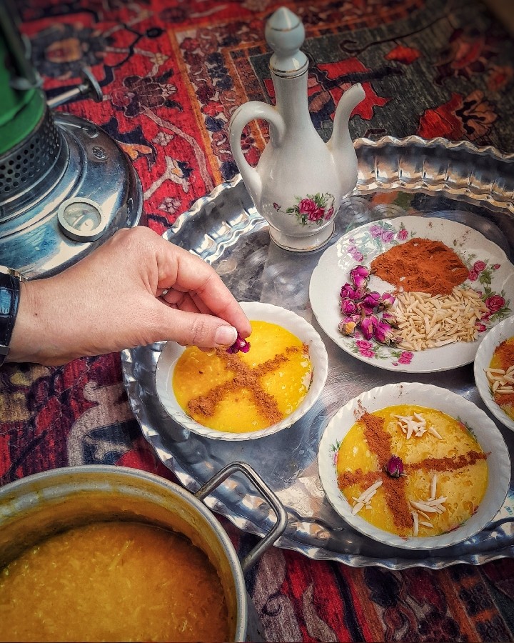 عکس شله زرد