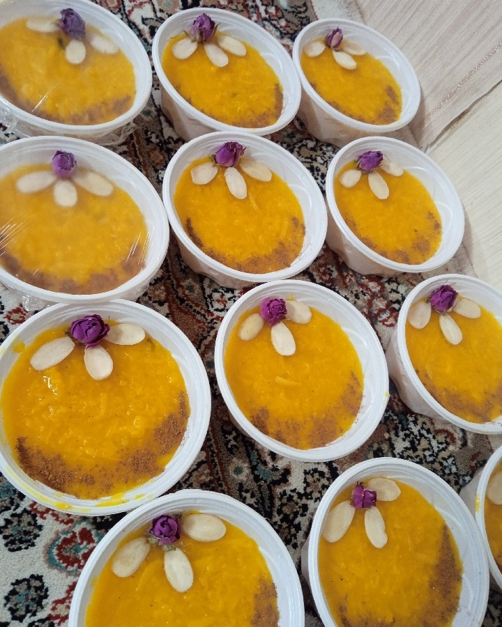 عکس شله زرد
