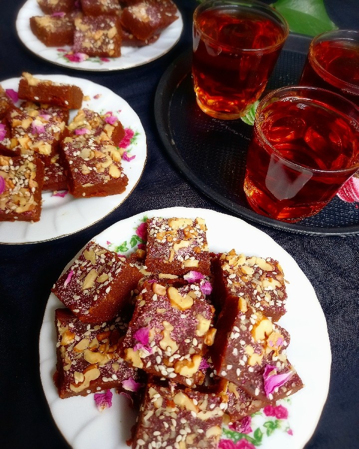 عکس حلوای بدون شکر و روغن