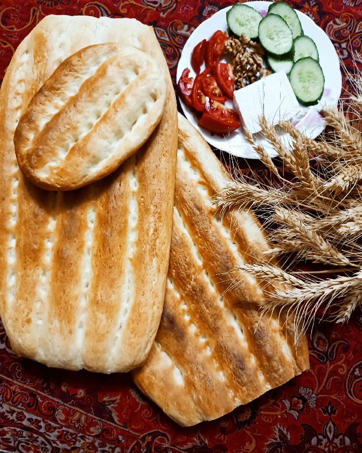 عکس نان بربری