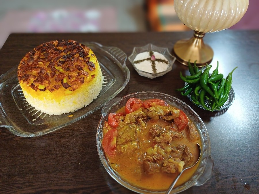 عکس قیمه بادمجان...