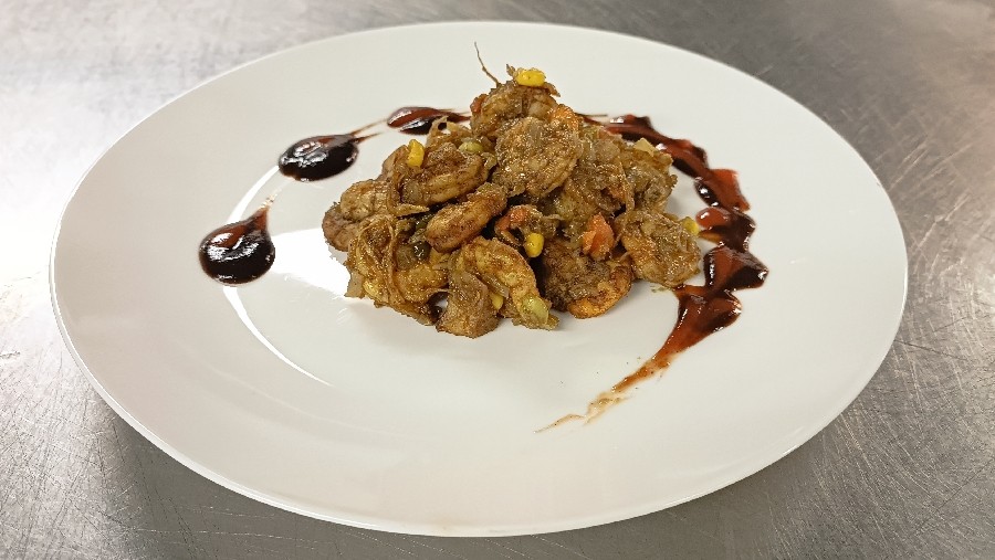 عکس خوراک میگو