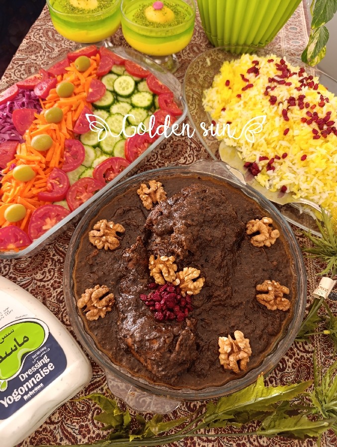 عکس خورش فسنجان با هویج
