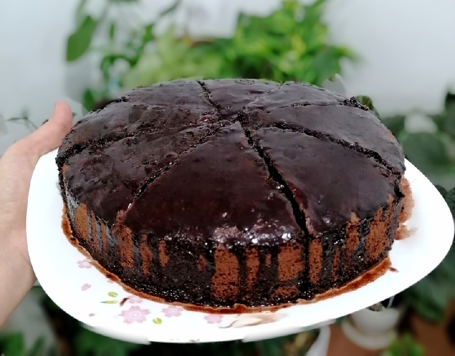 عکس کیک شکلاتی