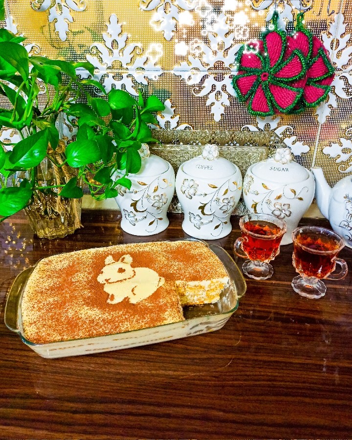 عکس تیرامیسو بدون پنیر خامه ای