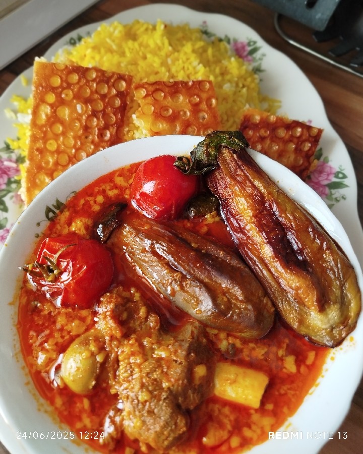 عکس خورش بادمجان