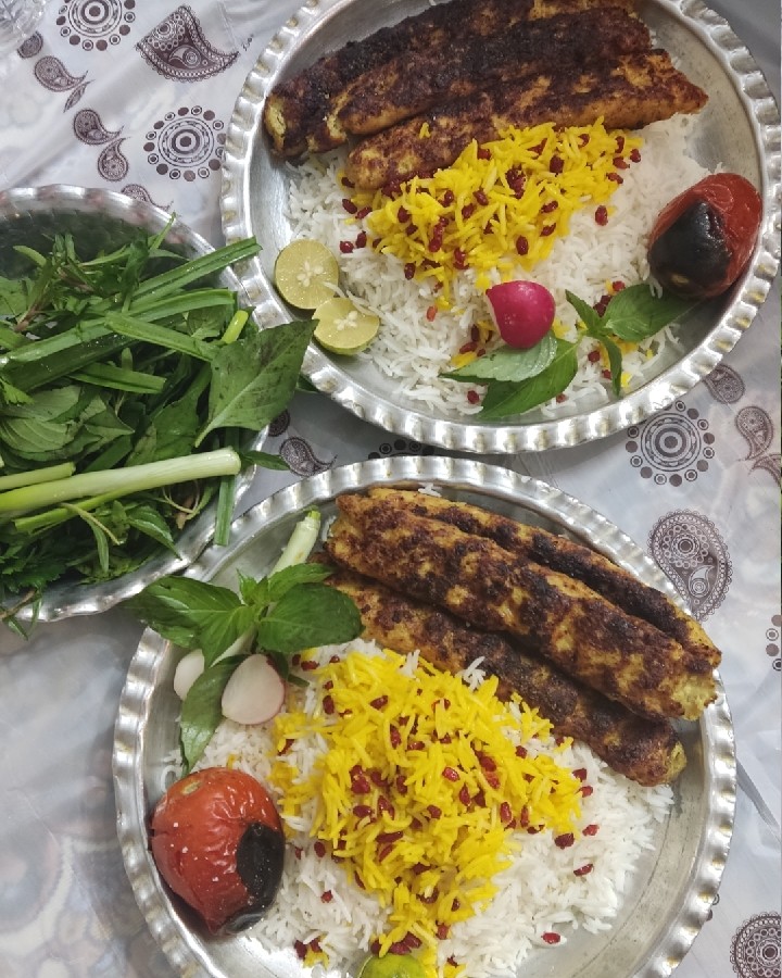 عکس کباب کوبیده مرغ