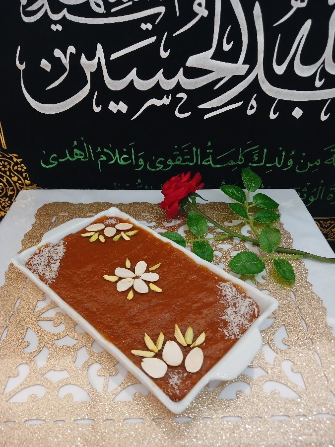 عکس حلوا عربی (شیرخشک)