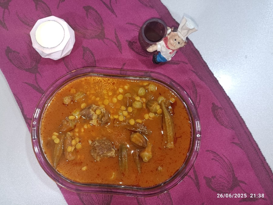 عکس خورش بامیه