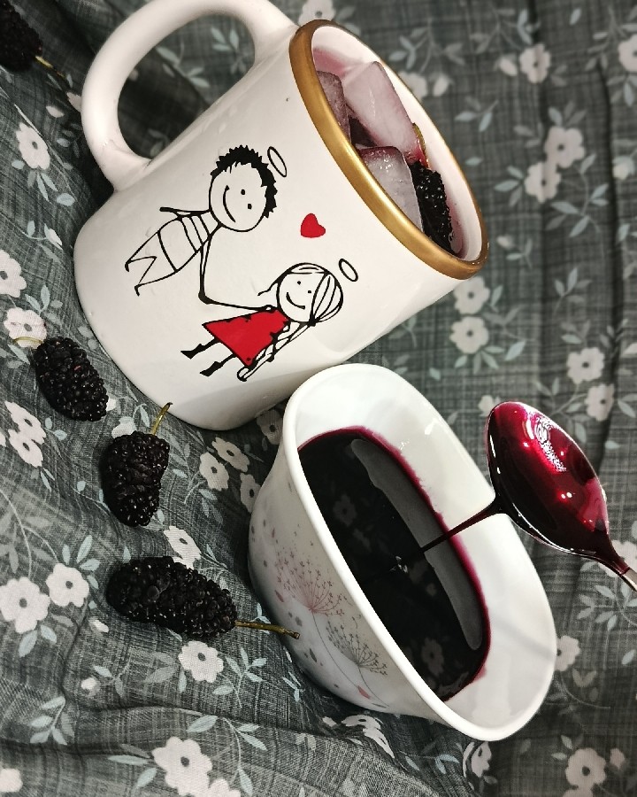 عکس شربت توت
