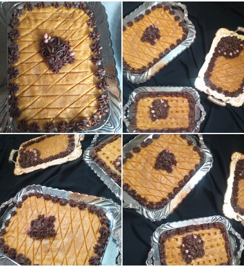 عکس حلوا دو آرد