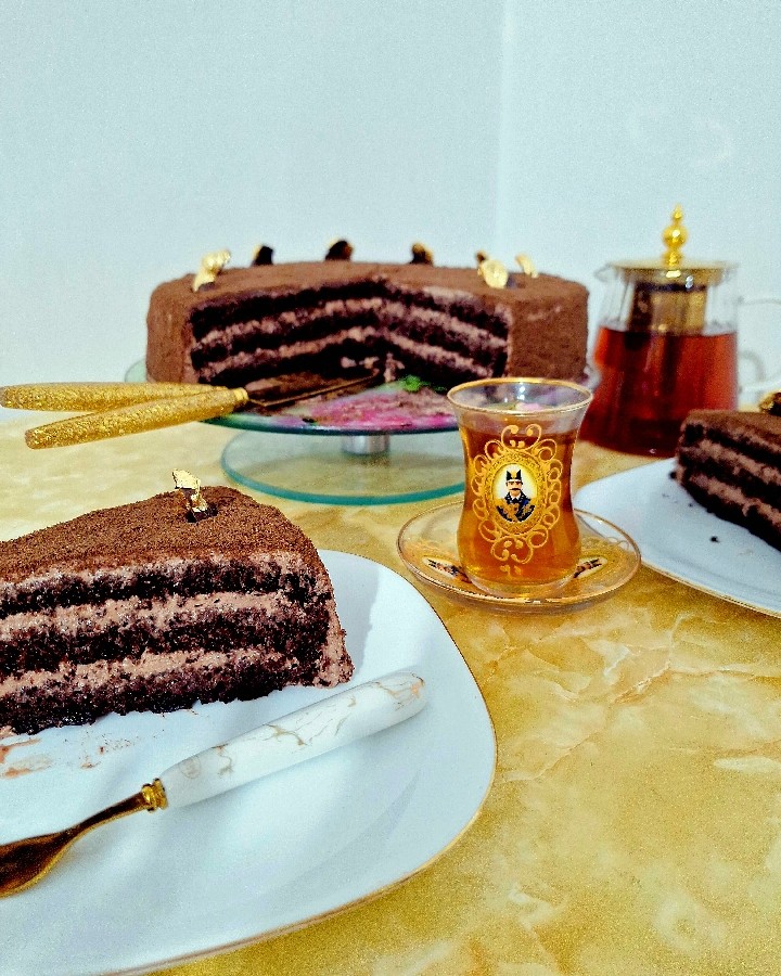 عکس کیک کلاسیک 