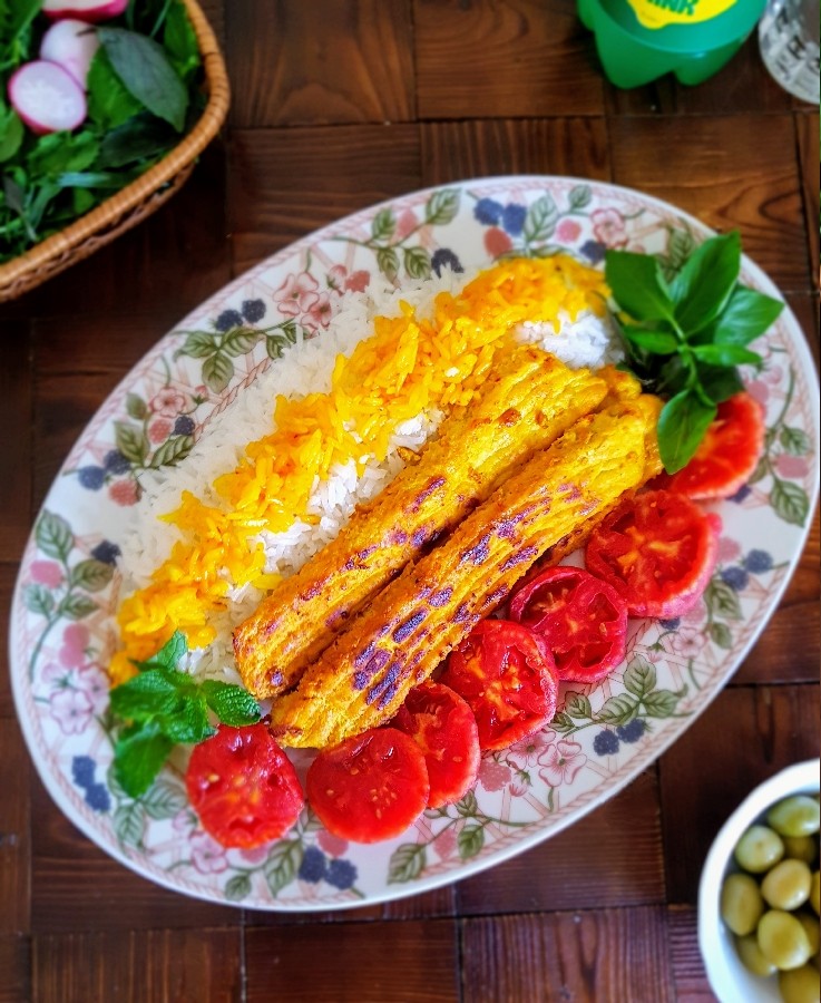عکس کوبیده مرغ تابه ای