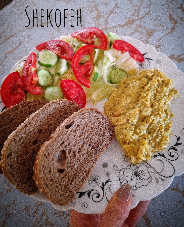 عکس کشک بادمجان رژیمی