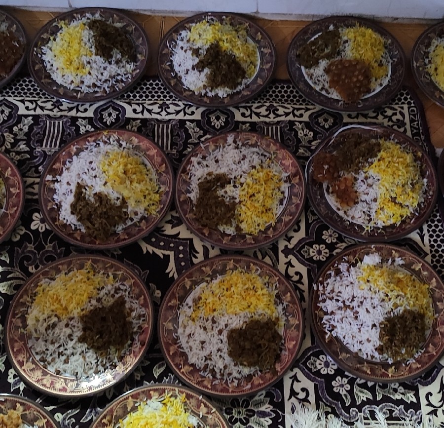 عکس عدس پلو 