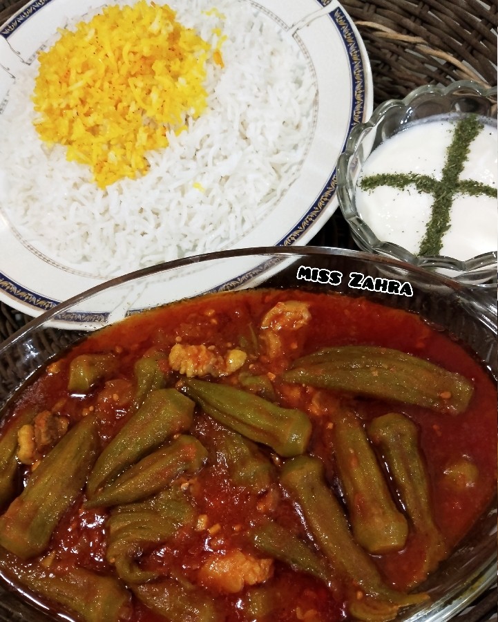 عکس خورشت بامیه 