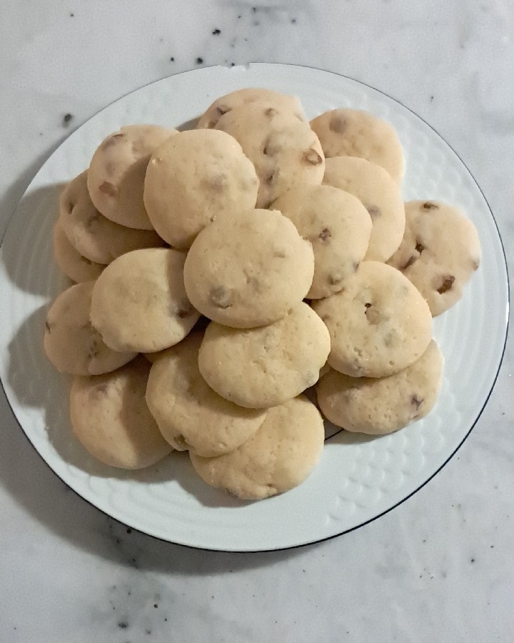 عکس کوکی کشمشی بدون کره