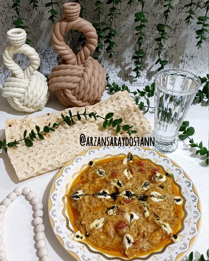 عکس کشک بادمجان شقایق پززز?