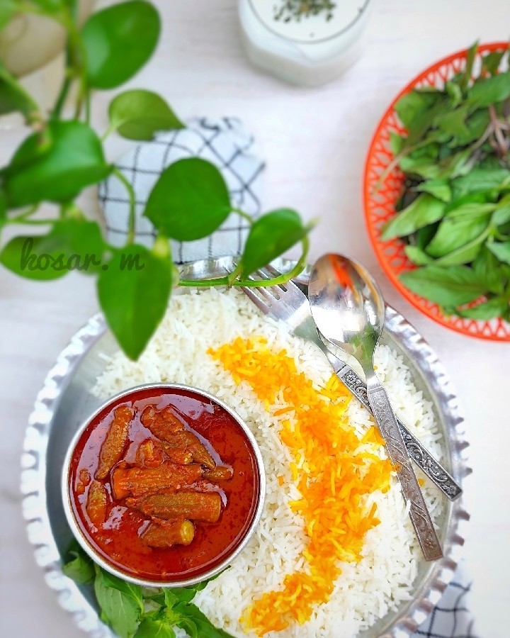 عکس خورشت بامیه