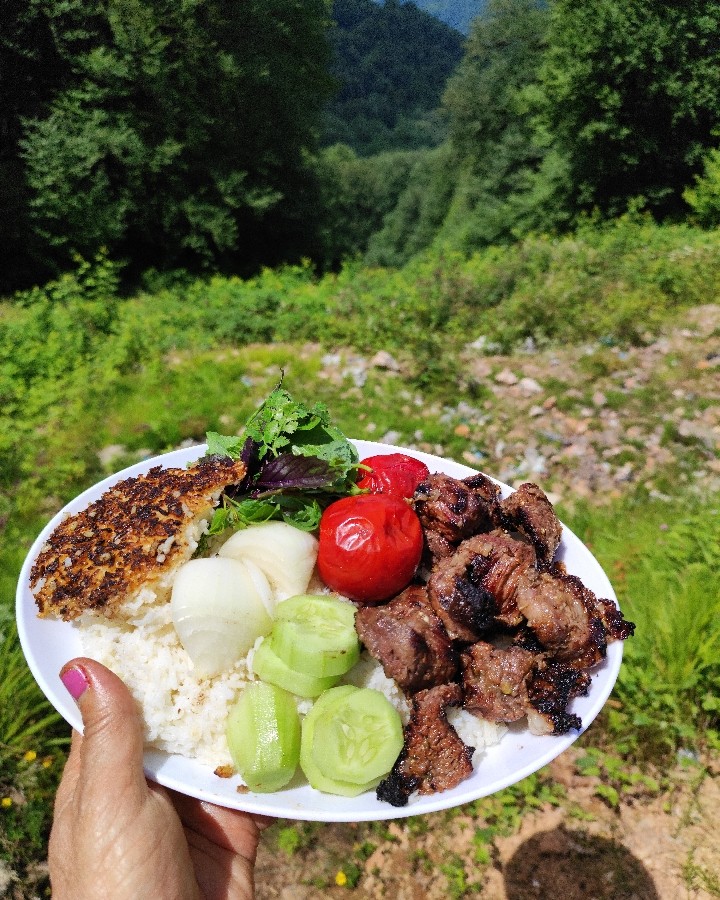 عکس کته کباب در دیلمان زیبا