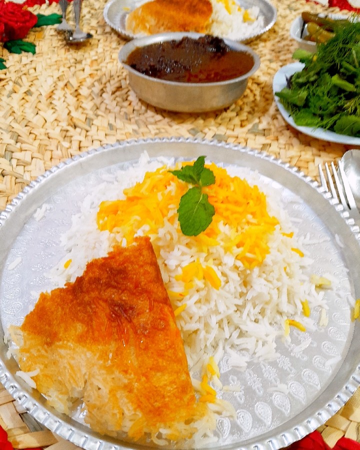عکس خورش فسنجان با مرغ