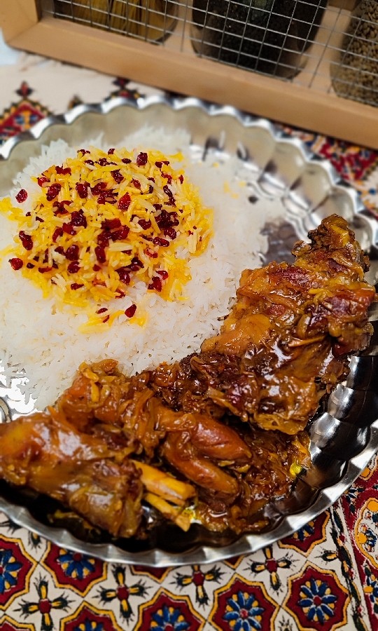 عکس چلو گوشت مجلسی 