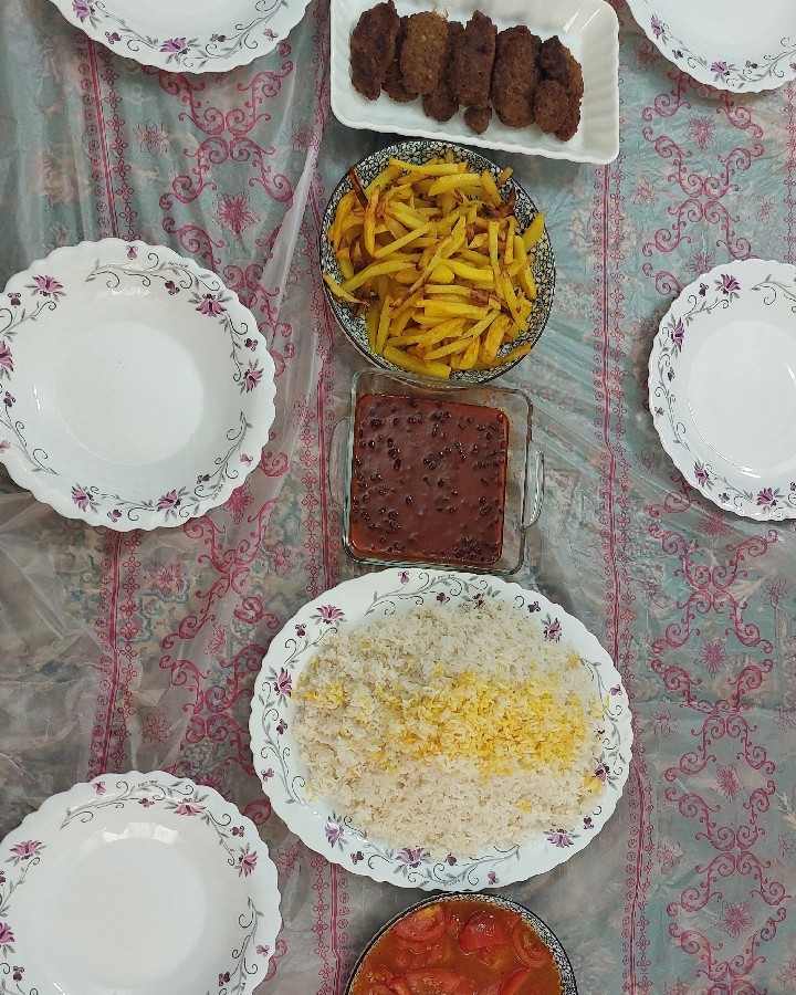 عکس کتاب تابه ای با سس زرشک 