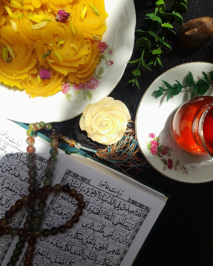 عکس حلوا شیر