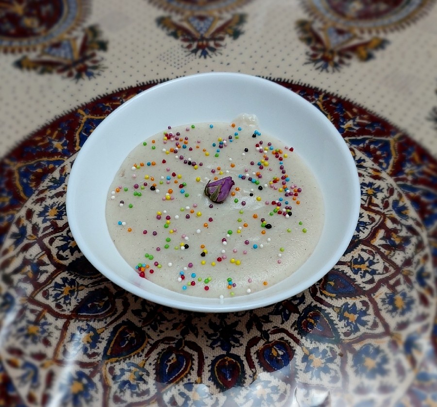 عکس فرنی دارچینی