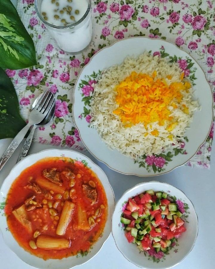 عکس خورش کنگر 