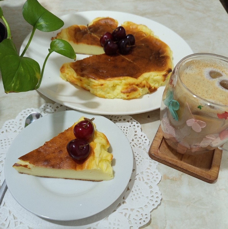عکس چیز کیک سن سباستین 