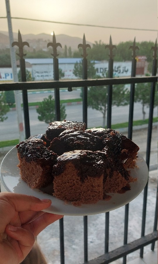 عکس کیک شکلاتی 