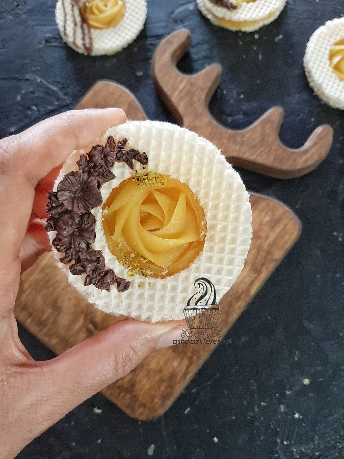 عکس حلوا سه آرد مجلسی