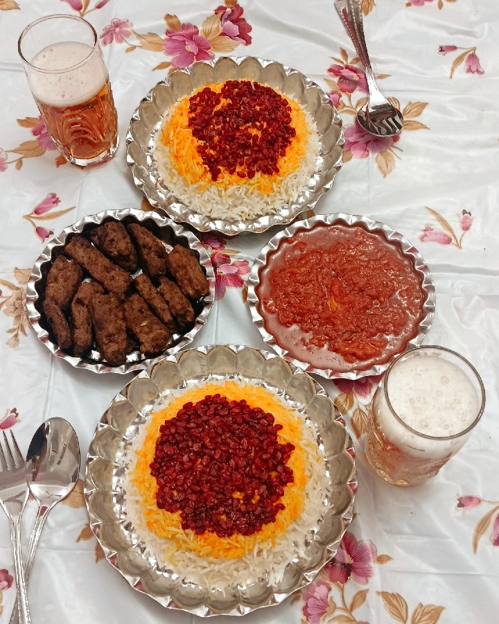 عکس کوبیده لقمه ای