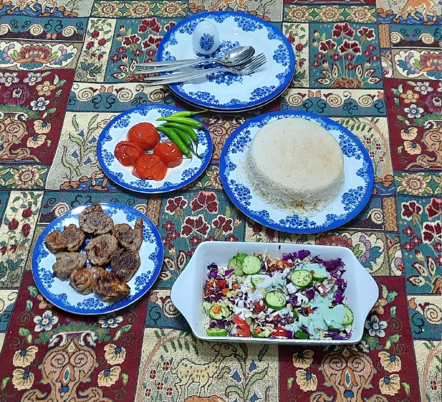 عکس کباب پیچ