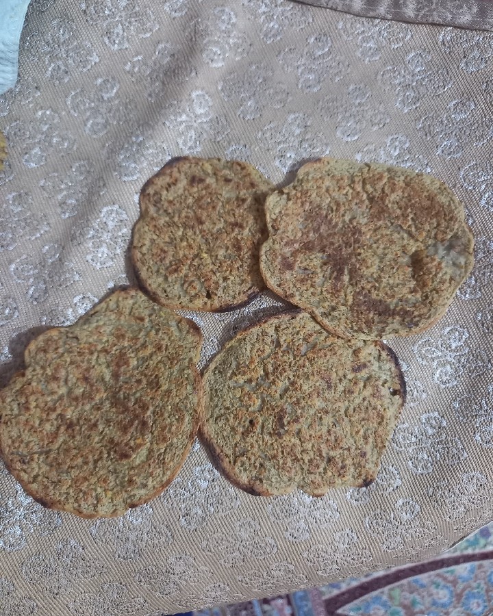 عکس نان عدس
