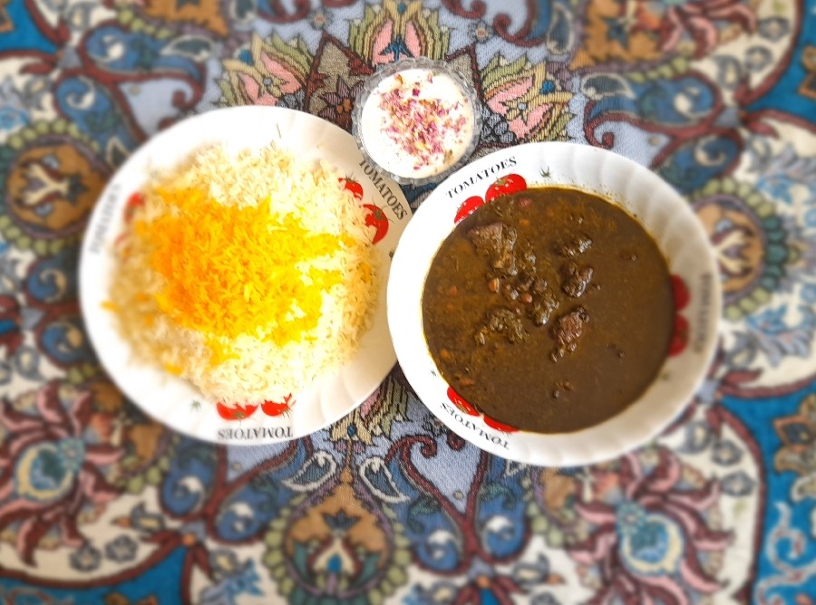 عکس قورمه سبزی