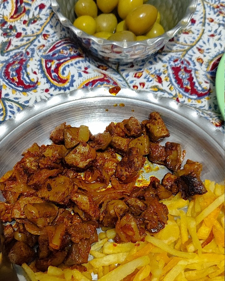 عکس خوراک جگر