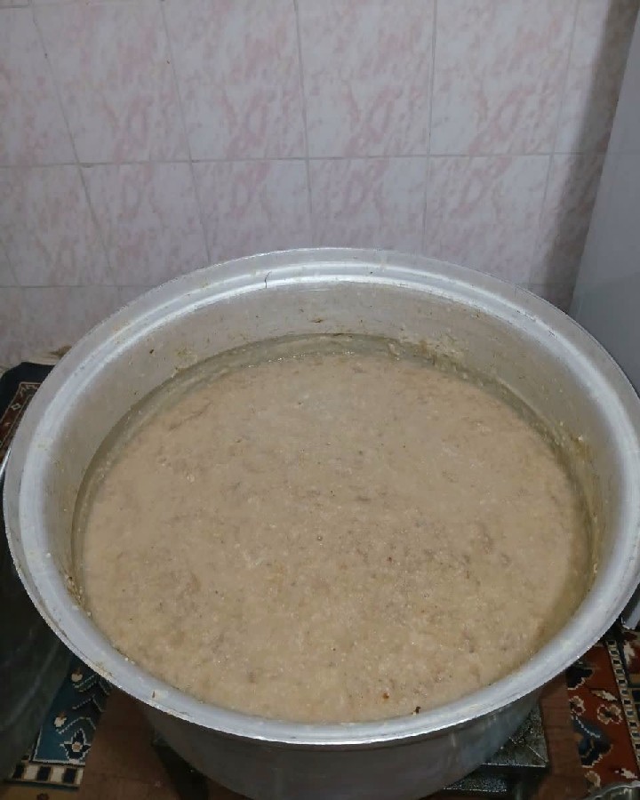 عکس هریسه نذری 