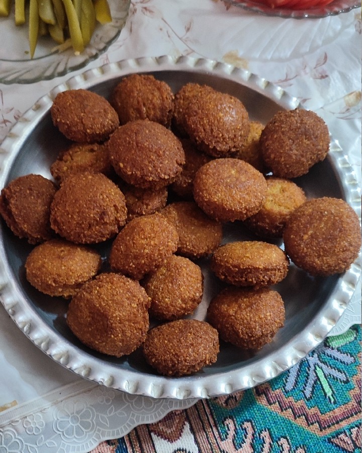 عکس فلافل دست پخت اقا نیما?