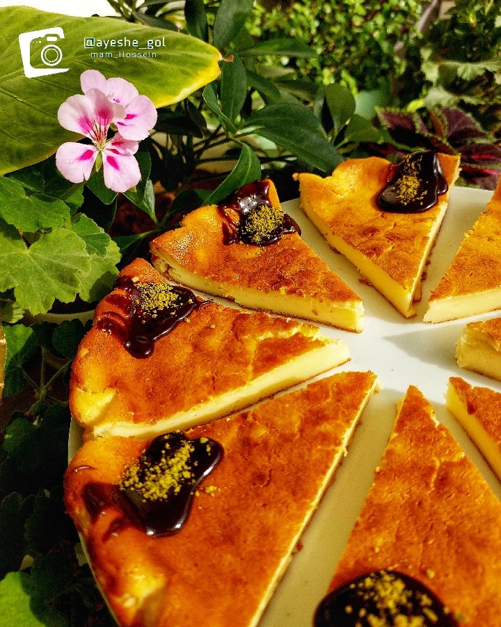 عکس چیز کیک سن سباستین 