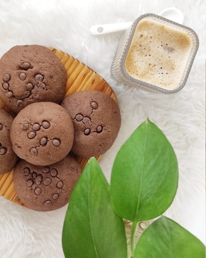 عکس کوکی شکلاتی ساده